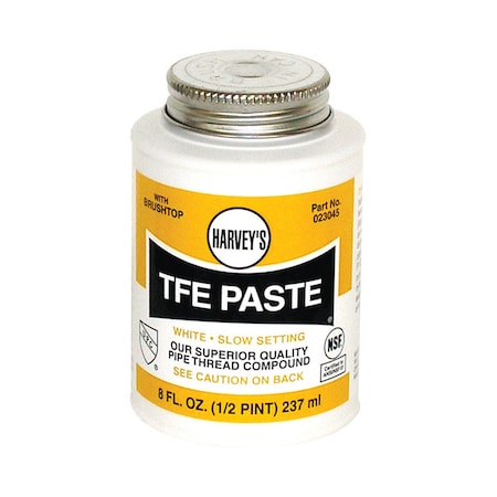 B & K Harvey's White Pipe Thread Compound 8 oz 023045